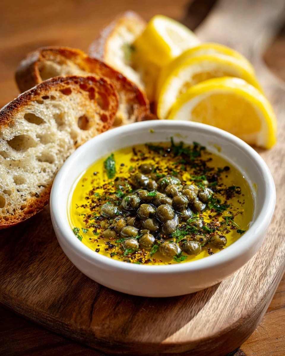 Simple Lemon Caper Sauce for Seafood, Chicken, and Veggies Recipe