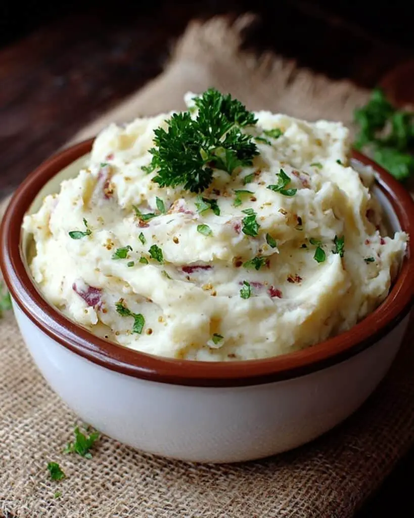 Garlic Ranch Mashed Potatoes Recipe