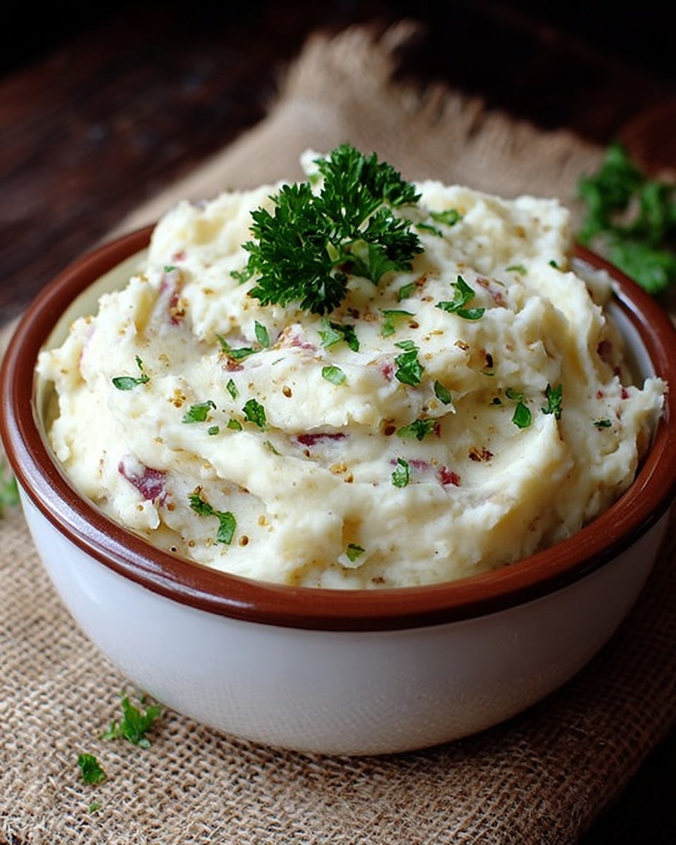 Garlic Ranch Mashed Potatoes Recipe