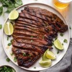 Sous Vide Honey Soy Garlic Flank Steak Recipe