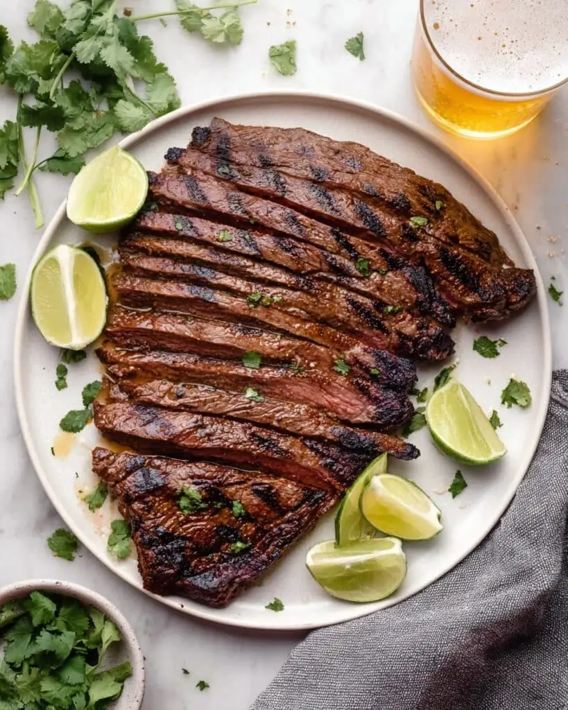 Sous Vide Honey Soy Garlic Flank Steak Recipe