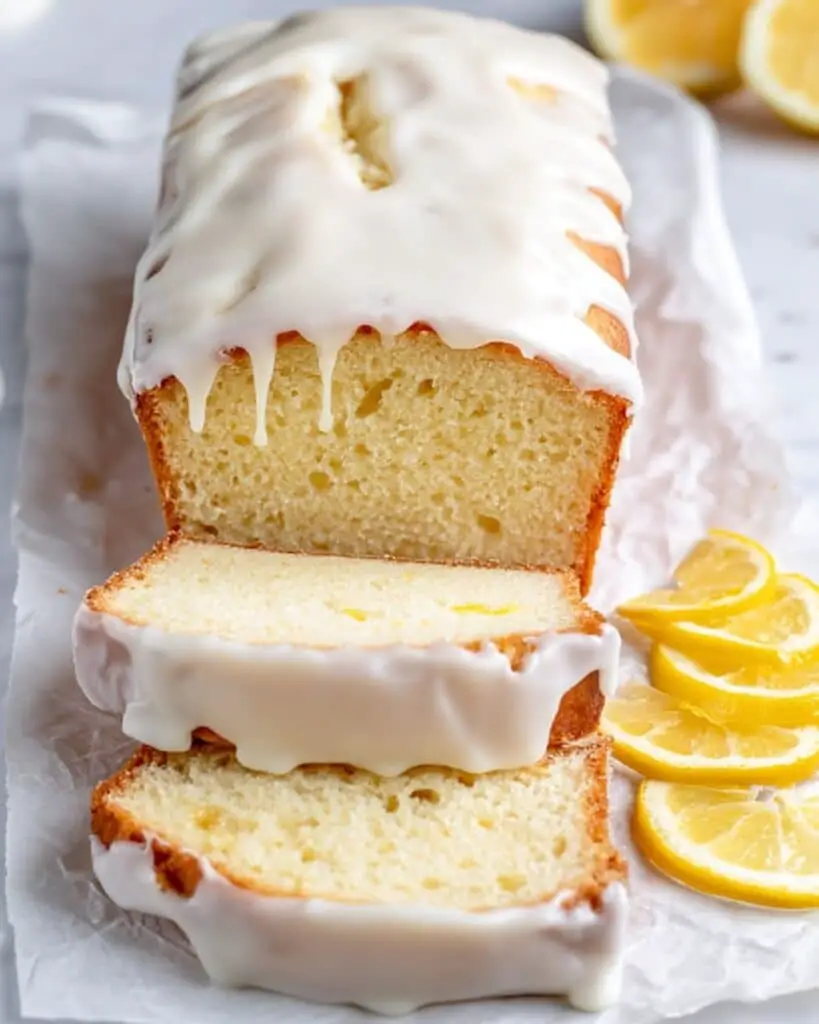 Easy Lemon Loaf with Creamy Lemon Glaze Recipe