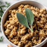 Nana Bessie's Crockpot Sausage Stuffing Recipe