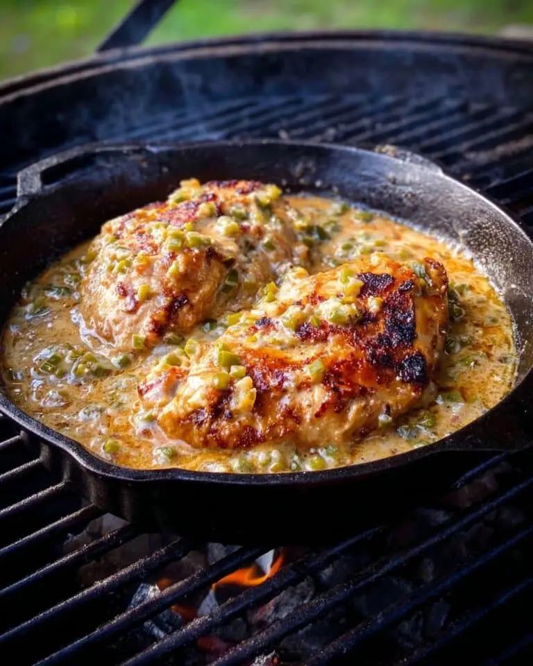 Cast Iron Green Chile Chicken Recipe