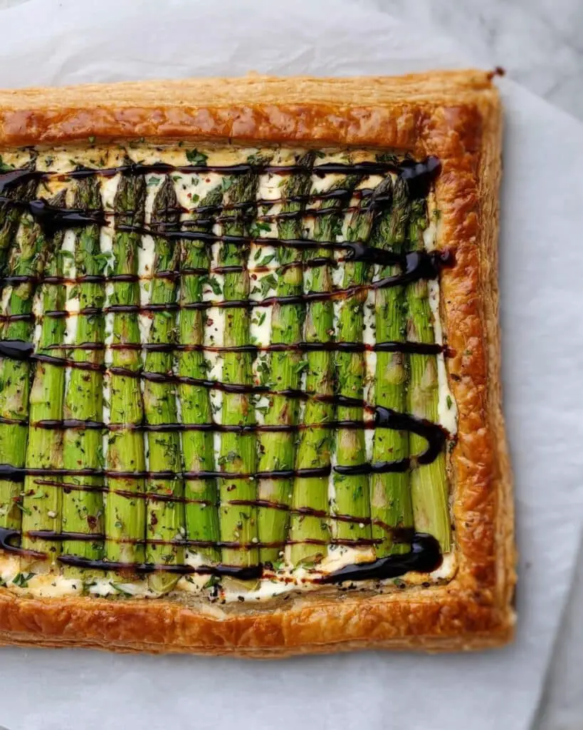 Asparagus Gruyère Tart Recipe