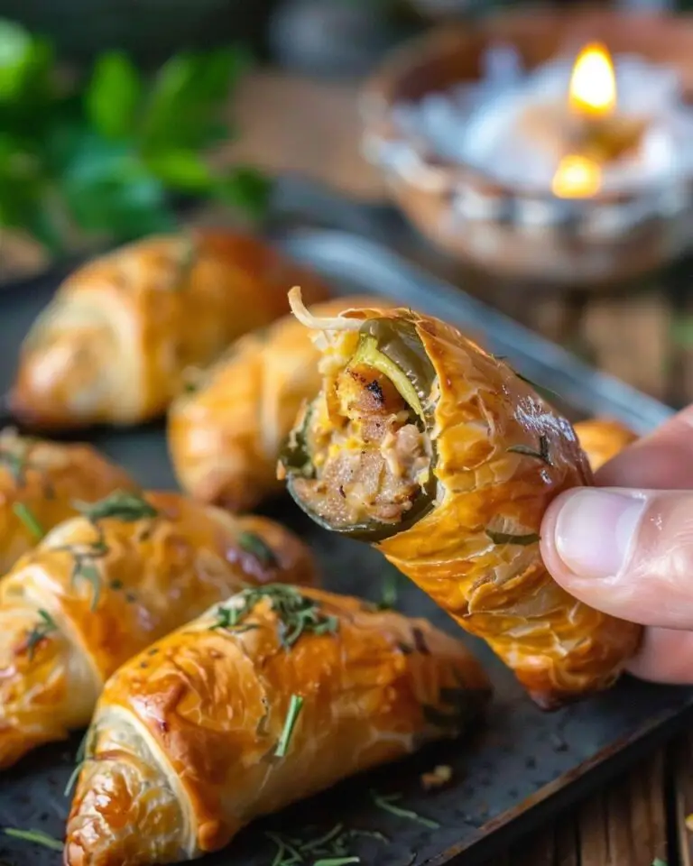 Jalapeño Popper Pigs in a Blanket Recipe