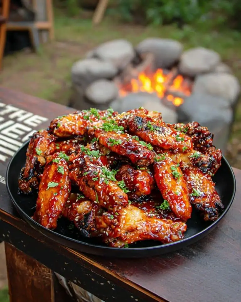 Huli Huli Chicken Wings with Pineapple BBQ Sauce Recipe