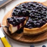 Baked Blueberry Vegan Cheesecake Recipe