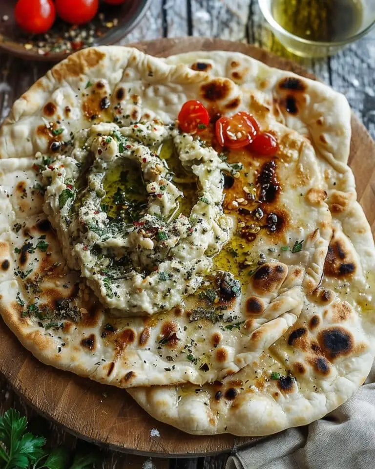Baba Ghanoush Flatbread