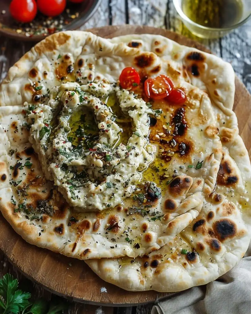 Baba Ghanoush Flatbread