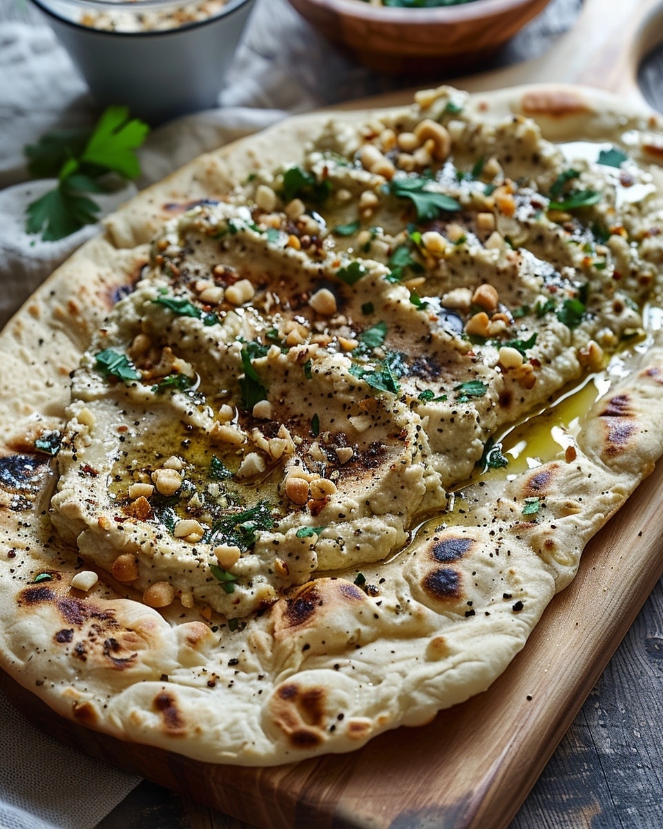 Baba Ghanoush Flatbread
