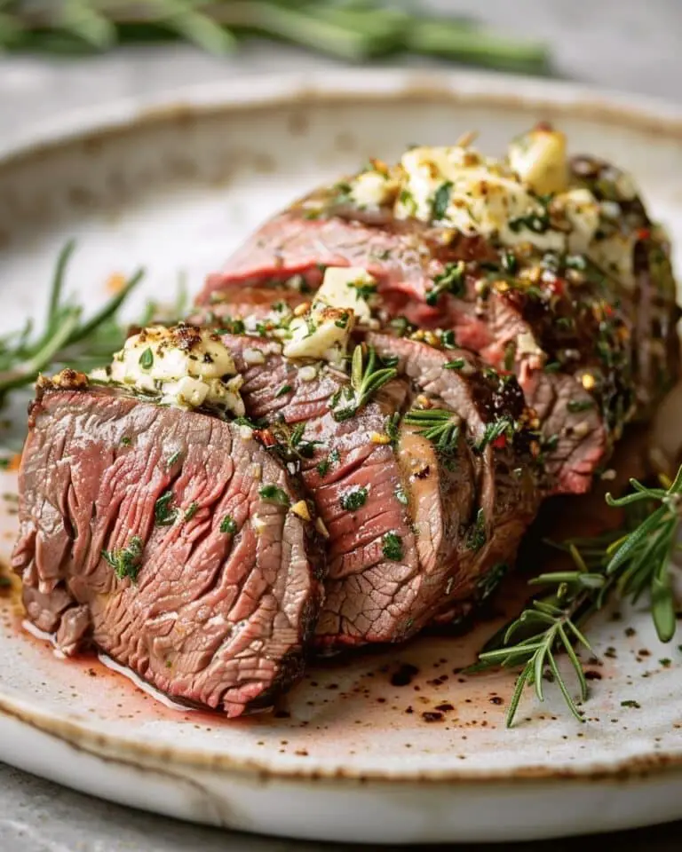 Garlic Butter Beef Tenderloin Recipe
