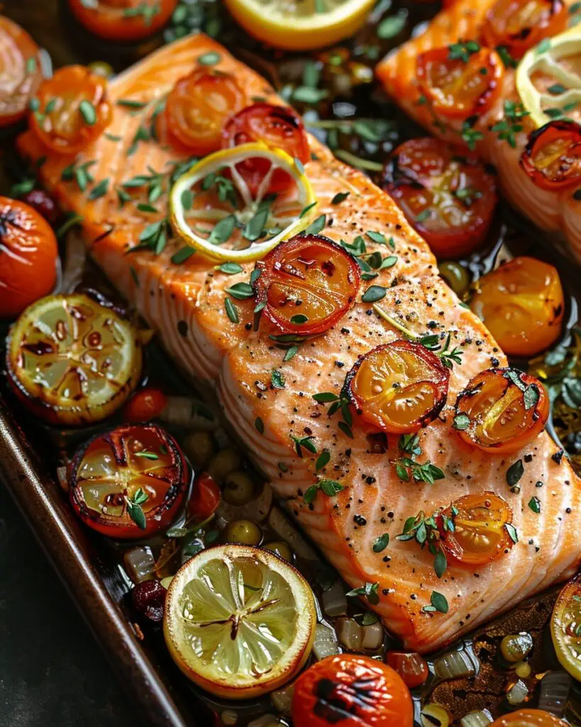 Salmon Tray Bake Recipes