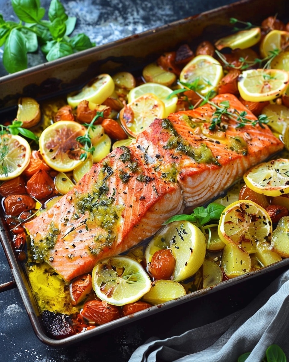 Salmon Tray Bake Recipes
