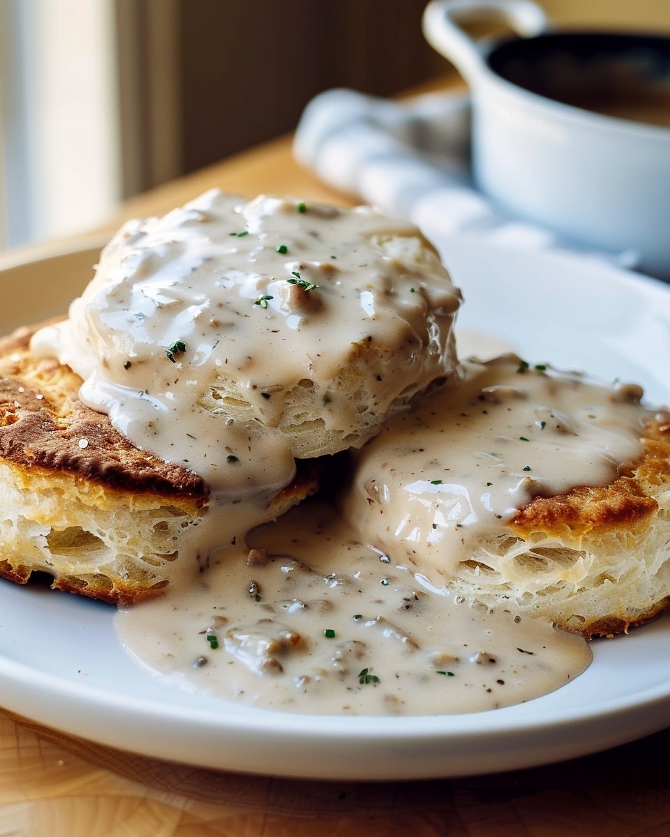 Southern-Style Biscuits and Gravy