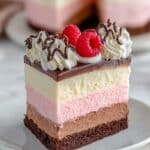 Chocolate Raspberry Mousse Cake – Decadent Triple Layer Recipe