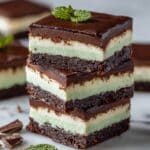 Mint Fudge Stuffed Brownies Recipe