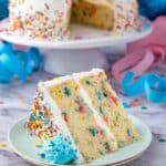 Funfetti Ice Cream Birthday Cake Recipe