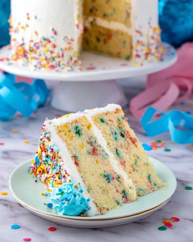 Funfetti Ice Cream Birthday Cake Recipe