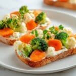 Crescent Roll Veggie Pizza with Ranch Cream Cheese Layer Recipe