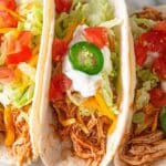 Slow Cooker Pulled Chicken Tacos Recipe