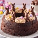 Chocolate Bundt Cake with Chocolate Whipped Cream Recipe