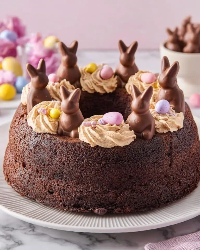 Chocolate Bundt Cake with Chocolate Whipped Cream Recipe