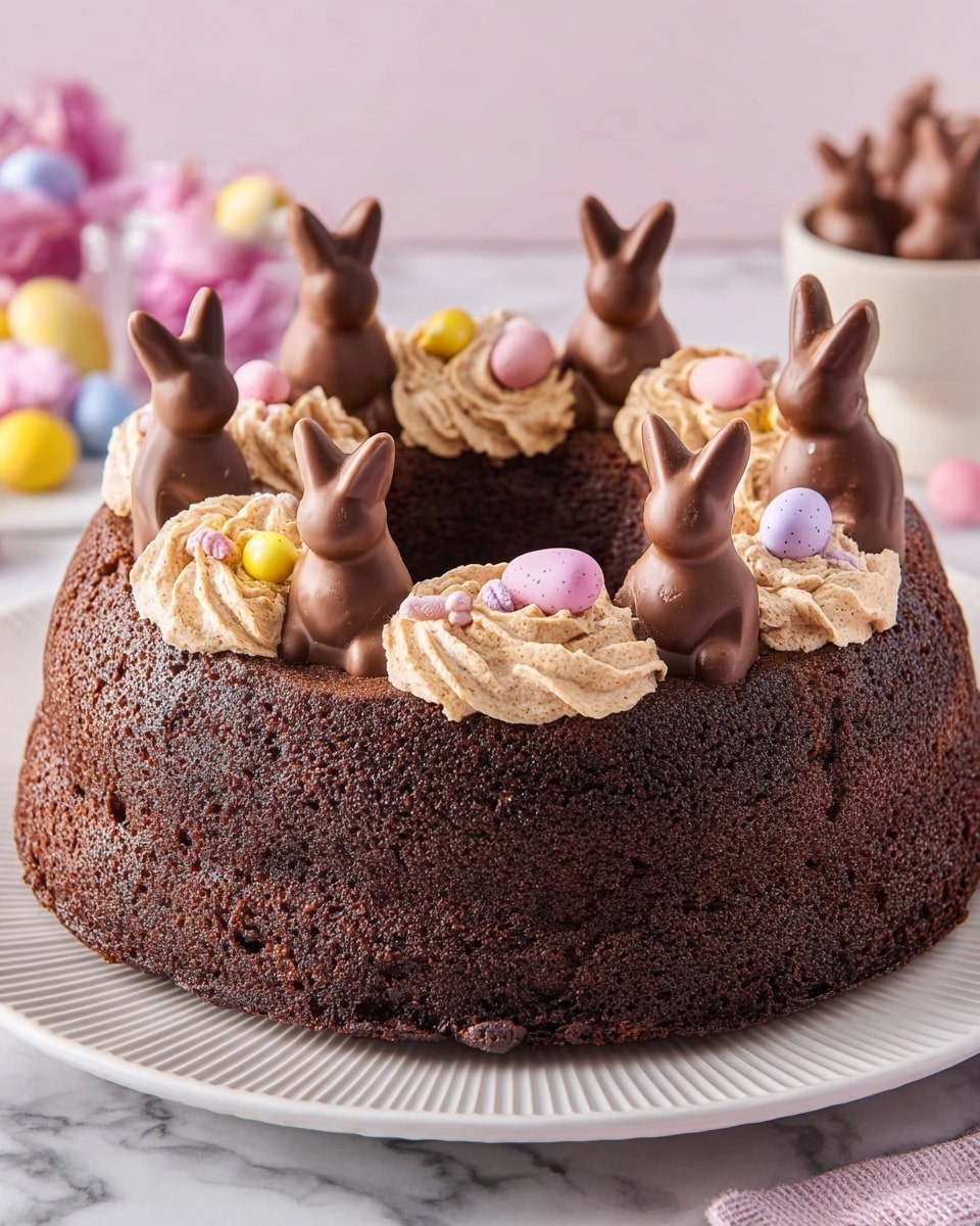 Chocolate Bundt Cake with Chocolate Whipped Cream Recipe