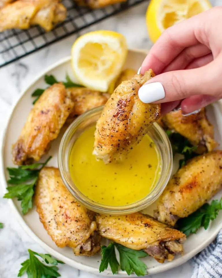 Zesty Lemon Pepper Sauce for Wings and Chicken Recipe