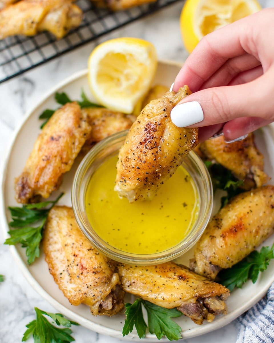 Zesty Lemon Pepper Sauce for Wings and Chicken Recipe