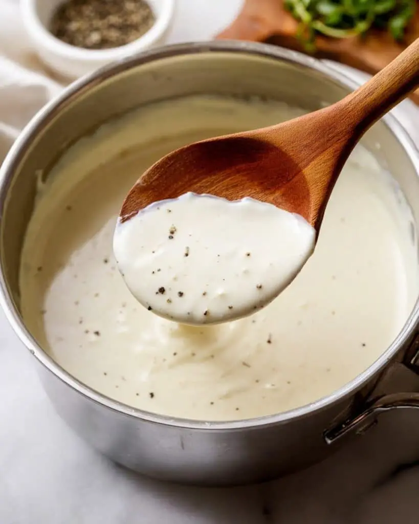 Creamy Homemade Alfredo Sauce from Scratch Recipe