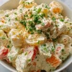 Creamy Crab-Style Seafood Salad Recipe