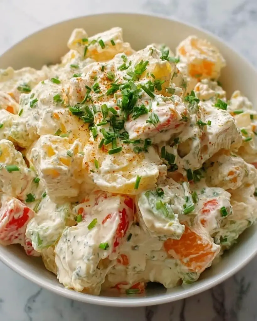 Creamy Crab-Style Seafood Salad Recipe
