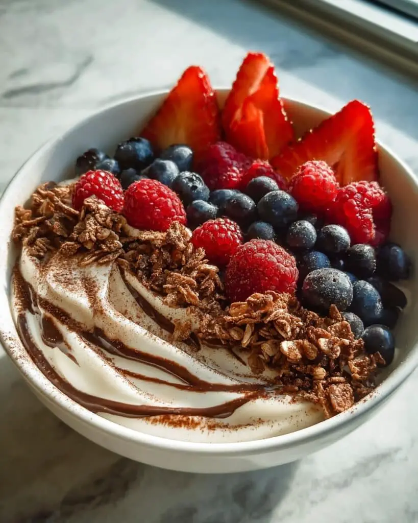 Creamy Coffee Yogurt Bowl: 5-Minute Morning Indulgence Recipe