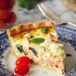Salmon Quiche Recipe