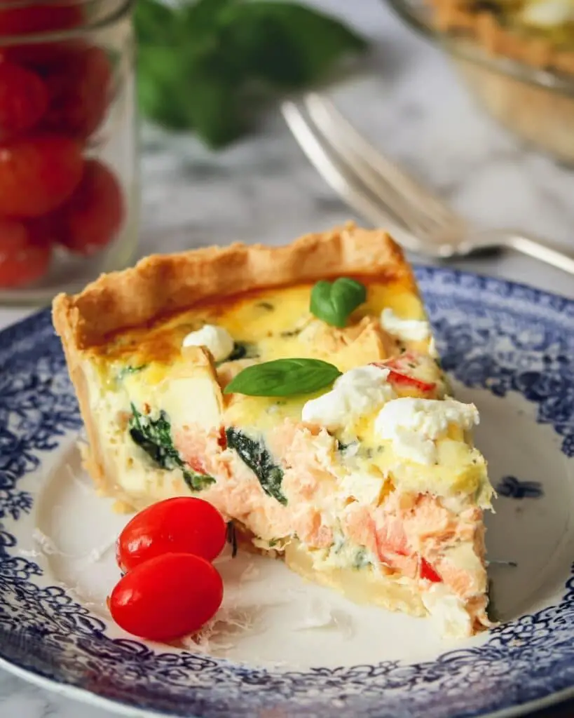 Salmon Quiche Recipe