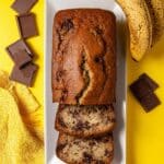 Best Banana Bread with Chocolate Chips Recipe