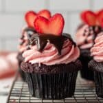 Strawberry Chocolate Cupcakes Recipe