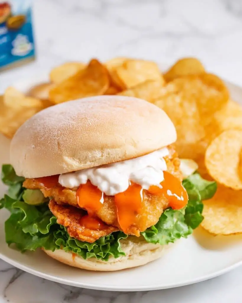 Buffalo Cod Filet Sandwich Recipe