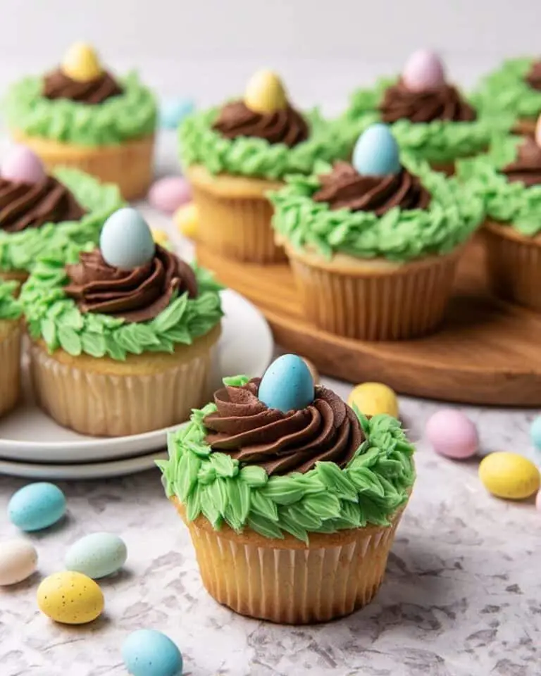 Mini Egg Nest Cupcakes Recipe