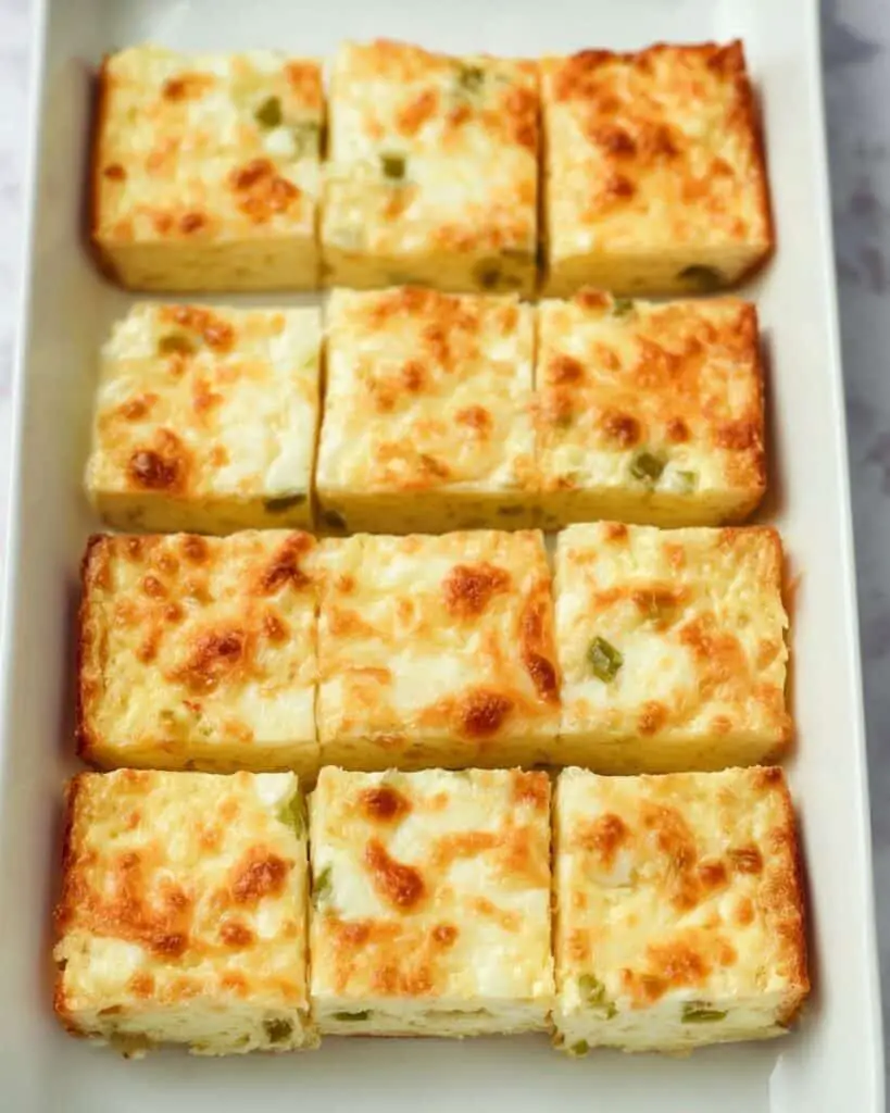 Jalapeño Cheese Squares Recipe