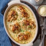 Creamy Parmesan Baked Caesar Chicken Recipe