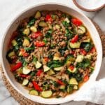 Easy Ground Turkey Zucchini Casserole Recipe