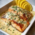 Baked Boursin Salmon Recipe