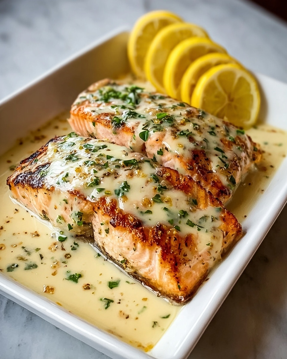 Baked Boursin Salmon Recipe