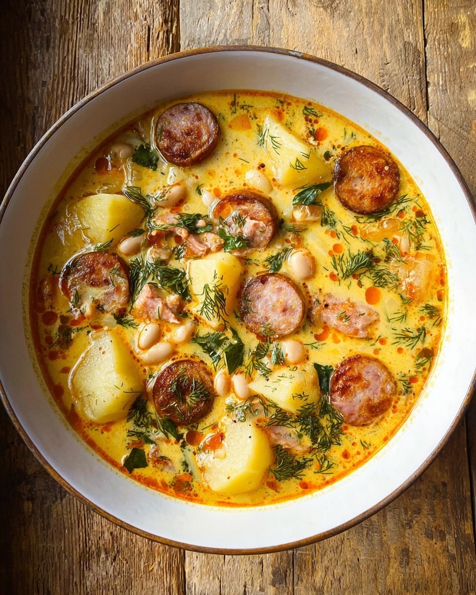 Kielbasa Potato Soup Recipe