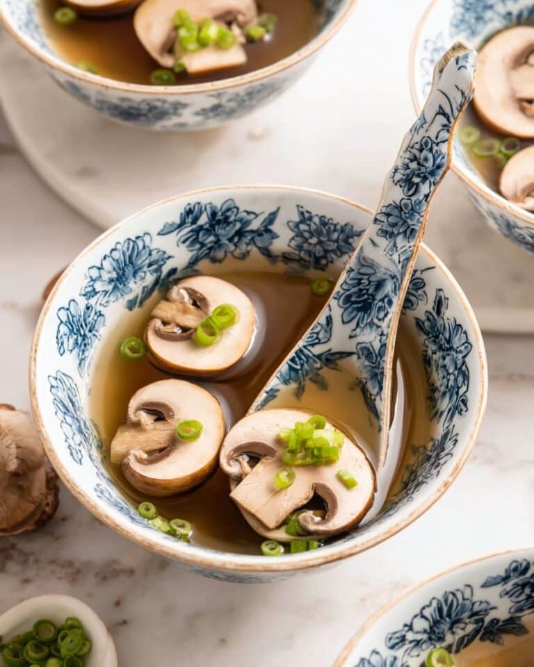 Japanese Clear Onion Soup Recipe