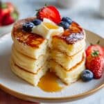Japanese Fluffy Soufflé Pancakes Recipe