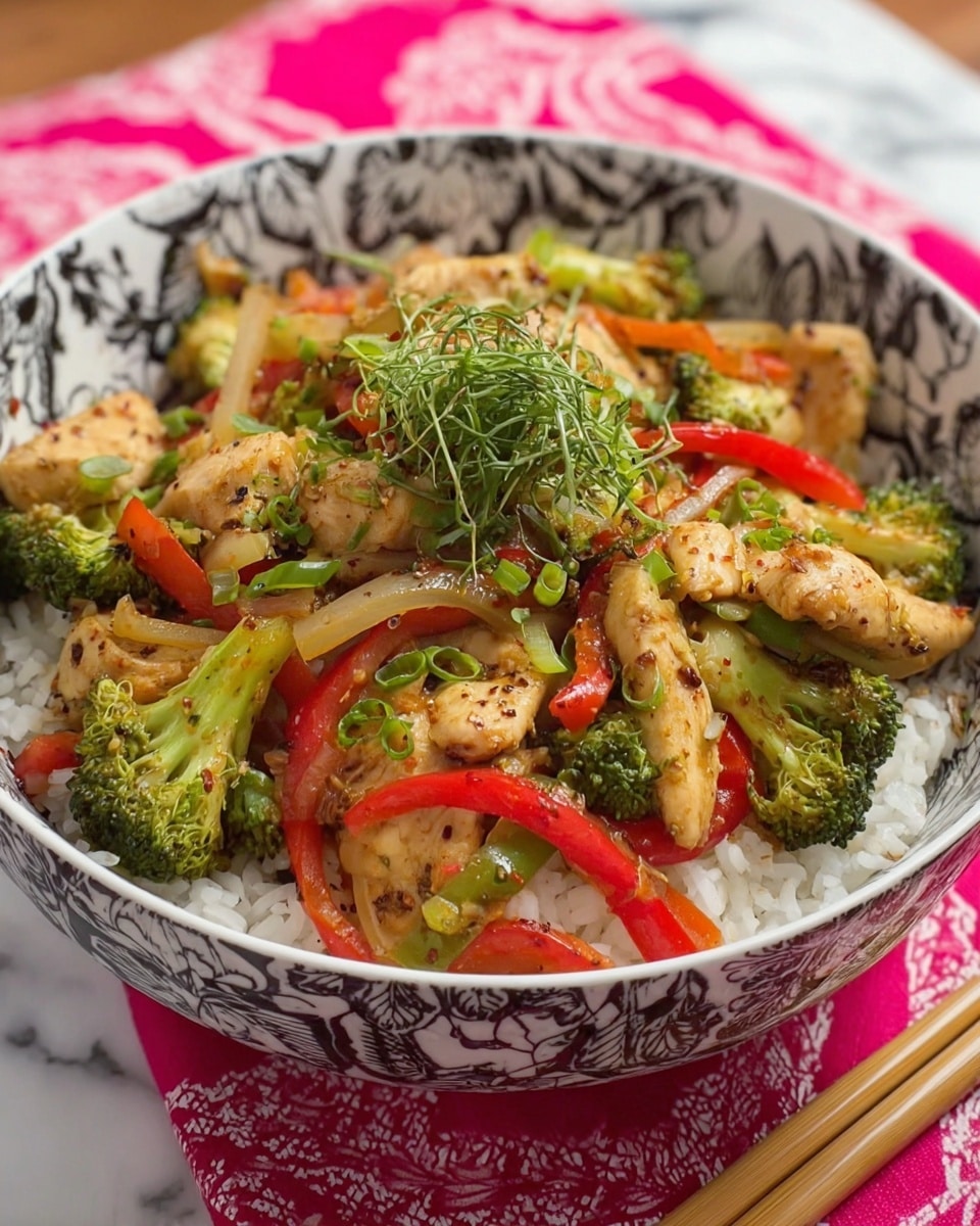 Garlic Chicken Stir Fry Recipe