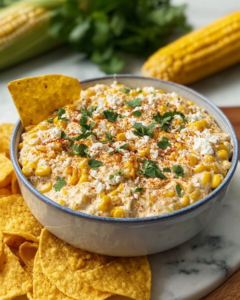 Creamy Chipotle Corn Dip Recipe